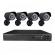 Sistem de supraveghere cctv cu dvr, 4 camere, ir, hd, usb, ip65