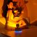 Umidificator ultrasonic cu lampa videografica efect apus, 300ml