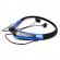 Casti audio bluetooth sport, led rgb, stereo, andowl ef19