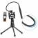Microfon profesional andowl k222, trepied si filtru
