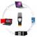 Microfon profesional andowl k222, trepied si filtru