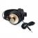 Casti cu fir d68, stereo, jack 3,5 mm, negre