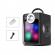 Boxa portabila kts822s, bt, sd, fm, usb, aux, rgb, 30w p.m.p.o.