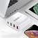 Adaptor priza wlx a6, cu 4 porturi usb, qualcomm 3.0, 53w
