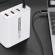 Adaptor priza wlx a6, cu 4 porturi usb, qualcomm 3.0, 53w