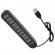 Hub 10 port usb 2.0, hu2148, led