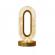 Lampa decorativa, eleganta, usb, 3 nuante de lumina, 26cm