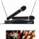Set 2 microfoane wireless karaoke, mic590