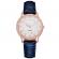 Ceas de mana, dama, elegant, albastru, piele ecologica, quartz