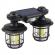 Felinar solar 192 led, jd2217, senzor, 30w, telecomanda, suport