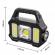 Lanterna multifunctionala d855, lumina laterala cob, usb