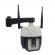 Lampa smd led tip camera cctv, incarcare solara, senzor