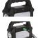 Sistem iluminare gd8080, 3 becuri, lanterna, usb