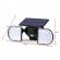 Lampa solara dubla ty863, 20w, 56led smd, senzor de miscare