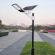Lampa solara led, telecomanda, suport prindere, 300w
