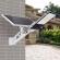 Lampa solara led, telecomanda, suport prindere, 300w