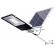 Lampa solara led, telecomanda, suport prindere, 300w