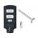 Lampa stradala, solara, cu telecomanda si suport prindere, 60w