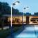 Lampa stradala, solara, cu telecomanda si suport prindere, 90w