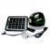 Sistem iluminare led gd pz0, 1 bec, panou solar