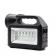 Sistem iluminare led gd101, panou solar, 80w, 3 becuri