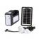 Sistem iluminare led gd7, 3 becuri, panou solar