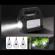 Sistem iluminare led gd8081, 3 becuri, panou solar