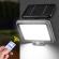 Lampa led cu panou solar, 294 cob, telecomanda, 30w