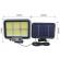 Lampa led cu panou solar, 294 cob, telecomanda, 30w