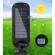 Lampa led cu panou solar, 54 cob, telecomanda, 30w
