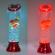Lampa led decorativa rdc110, eleganta, lumini multicolor