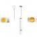 Mixer electric  jb31 2in1 pentru spuma de lapte