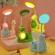 Lampa de birou rdc137 led, usb, forma dinozaur, diverse culori