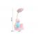 Lampa de birou rdc137 led, usb, forma dinozaur, diverse culori