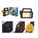 Lanterna de mana hs8029 1b, led cob, cu solar, usb