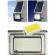 Proiector led cu panou solar, telecomanda, 400w