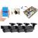 Sistem de supraveghere cctv cu 4 camere hd, ir