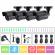 Sistem de supraveghere cctv cu 4 camere hd, ir