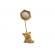 Lampa de birou rdc135 led, forma porcusor, crem/roz deschis