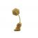 Lampa de birou rdc135 led, forma porcusor, crem/roz deschis