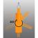 Proiector led cu panou solar za56002, telecomanda, 30w