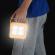 Proiector led cu panou solar za56002, telecomanda, 30w