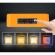 Proiector led cu panou solar za56002, telecomanda, 30w