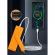 Proiector led cu panou solar za56002, telecomanda, 30w