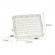 Proiector led cu panou solar, telecomanda, zs56004, 150w