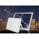Proiector led cu panou solar, telecomanda, zs56004, 150w