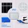 Proiector led cu panou solar, telecomanda, zs56004, 150w