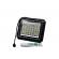 Set proiector led cu panou solar zs56012, telecomanda