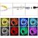 banda led dt30, telecomanda, led rgb, 3m