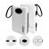 Baterie externa cu afisaj led, 15000mah, 2 usb, cd225